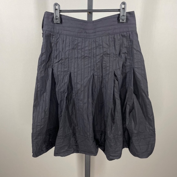 Tibi Skirt Womens 4 black designer circle skater casual classic - Picture 6 of 8